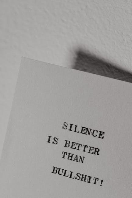 The impact ⁤of Silence on Audience Engagement